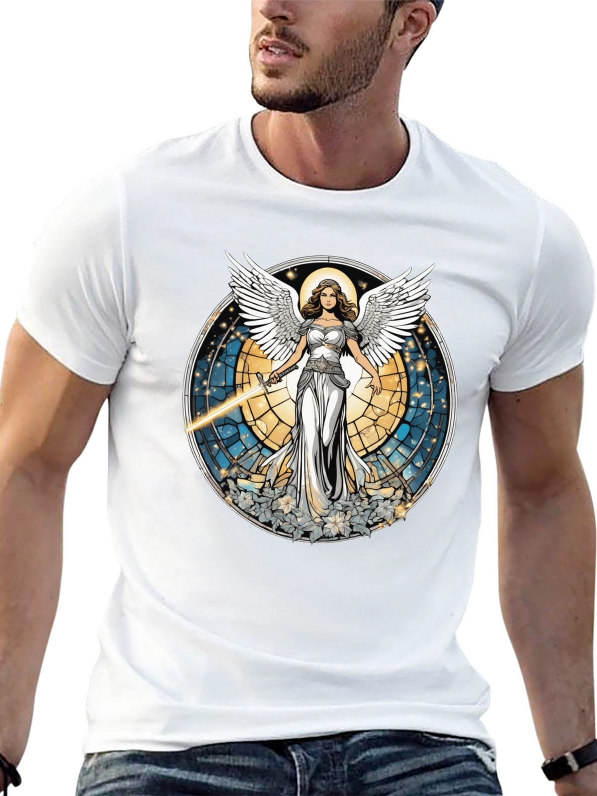 Angel Wings Graphic T-Shirt - Unique Design