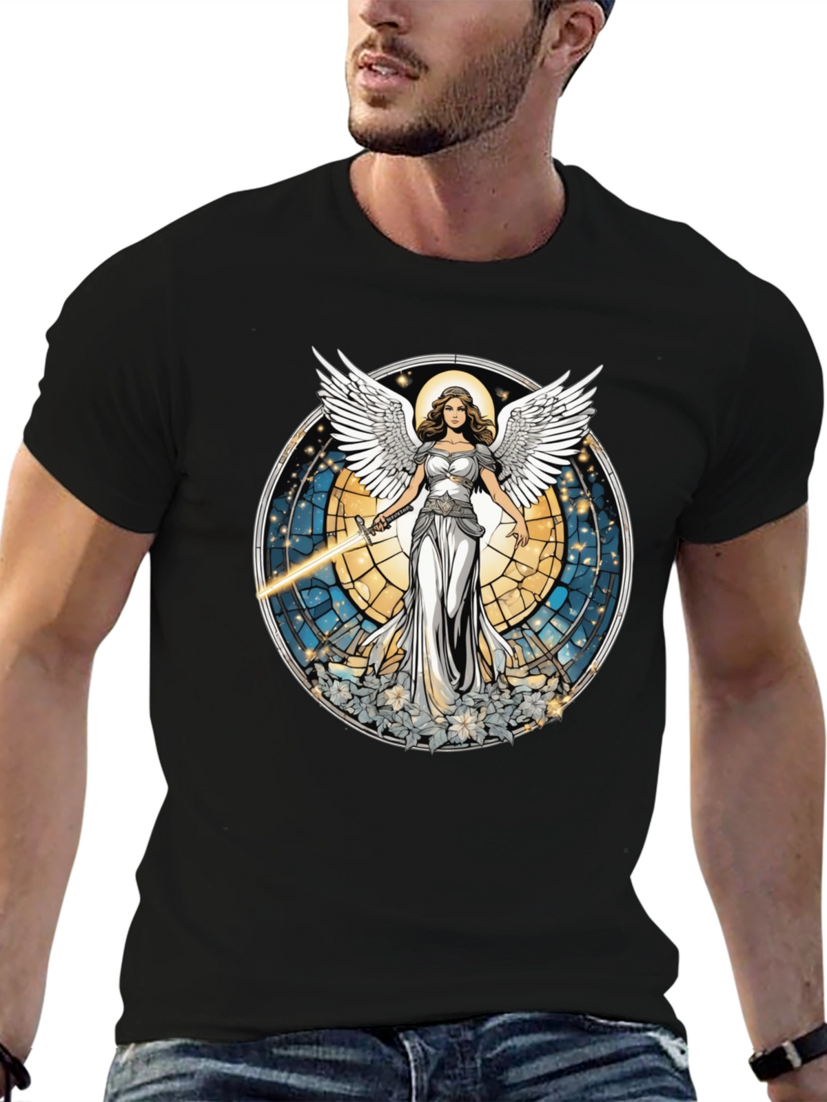 Angel Wings Graphic T-Shirt - Unique Design