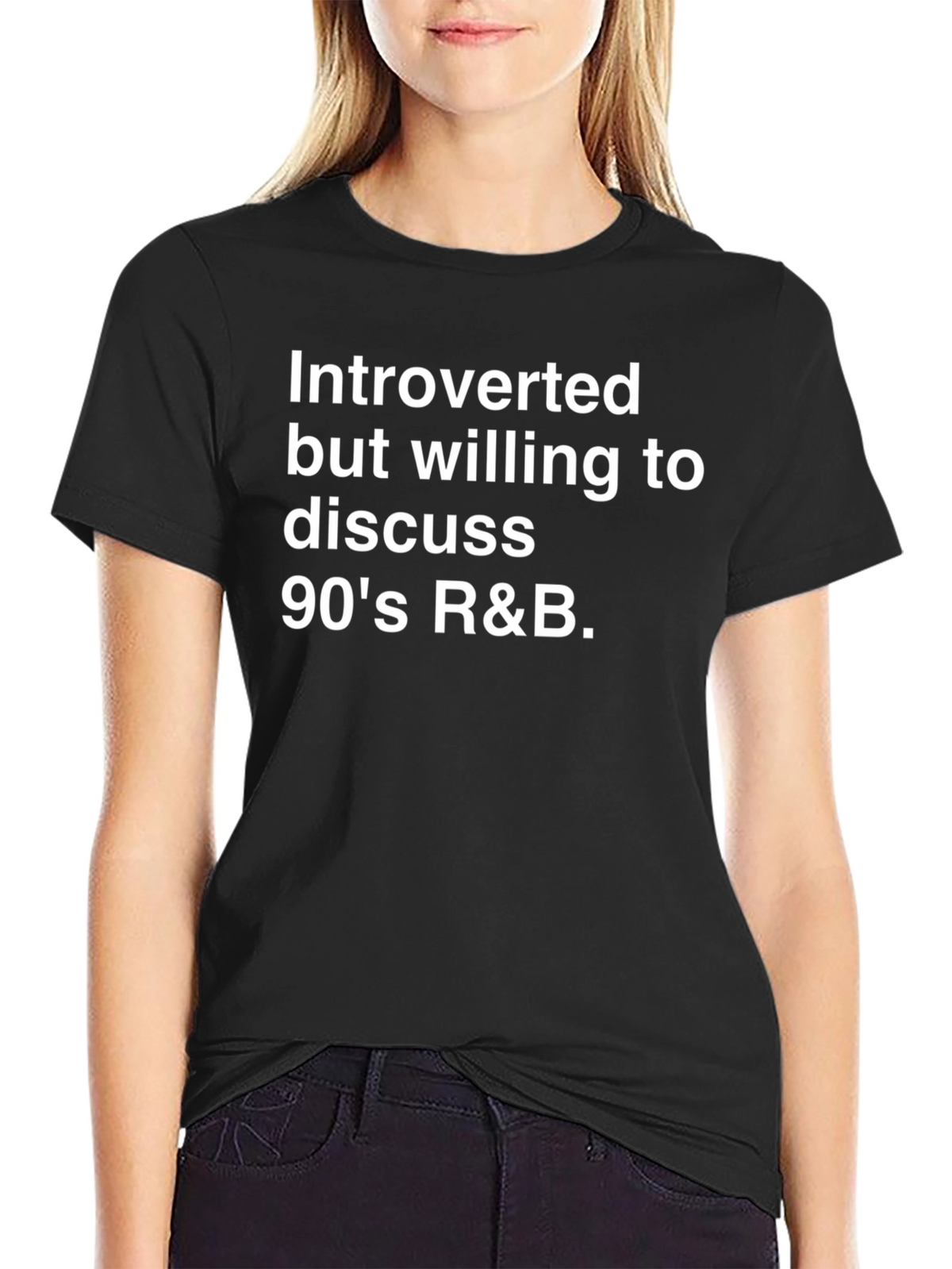 Introverted 90s R&B Discussion T-Shirt