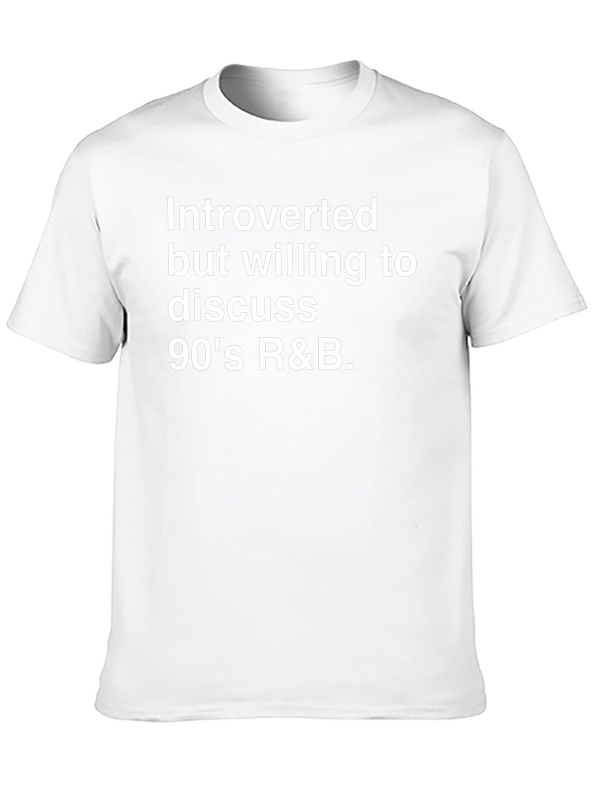 Introverted 90s R&B Discussion T-Shirt