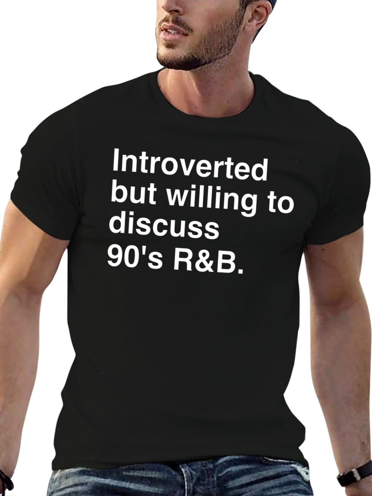 Introverted 90s R&B Discussion T-Shirt