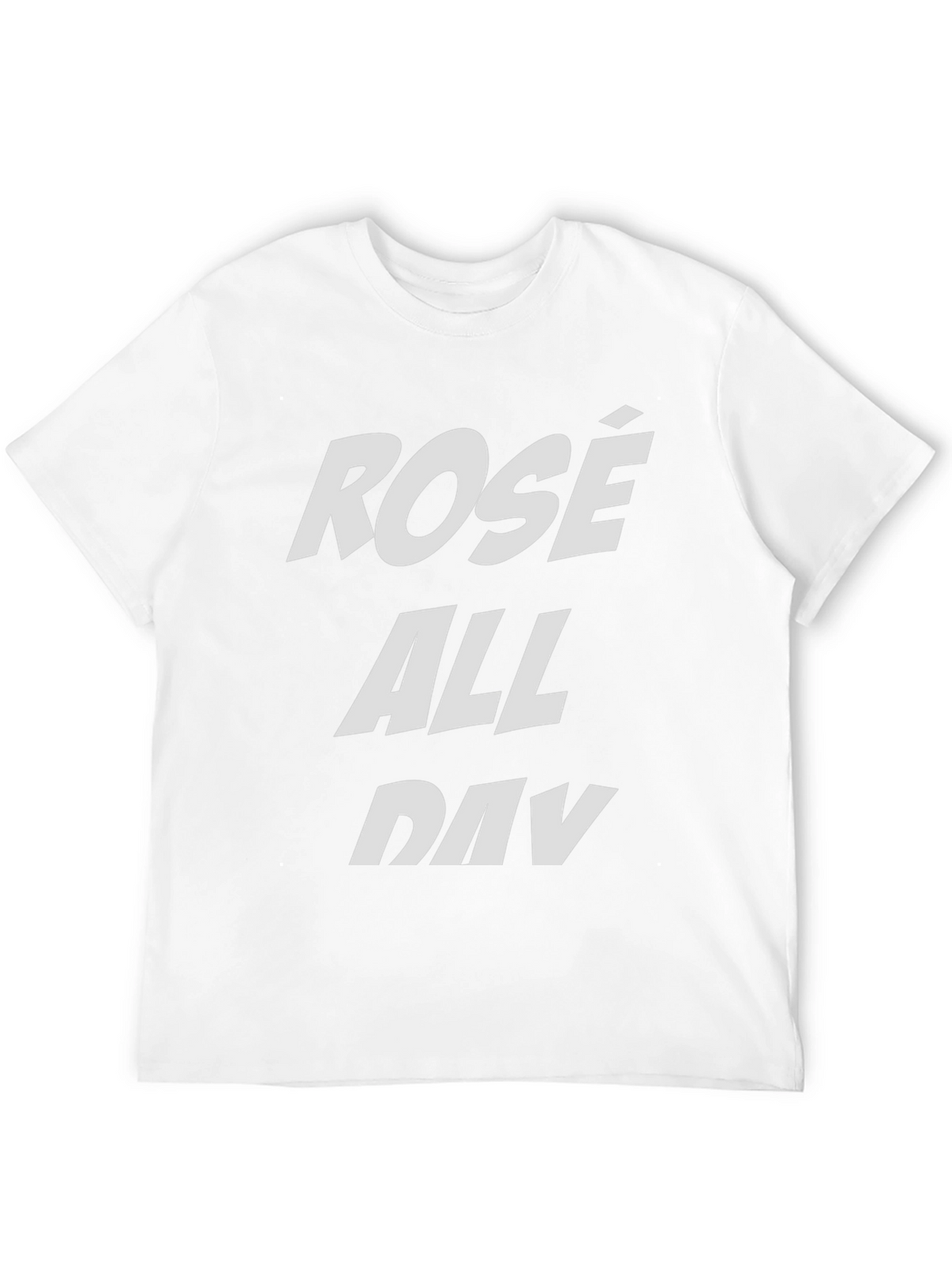 Rosé All Day Black Graphic Tee