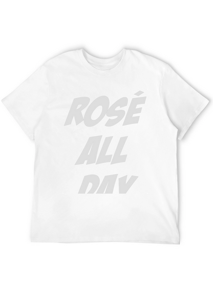 Rosé All Day Black Graphic Tee