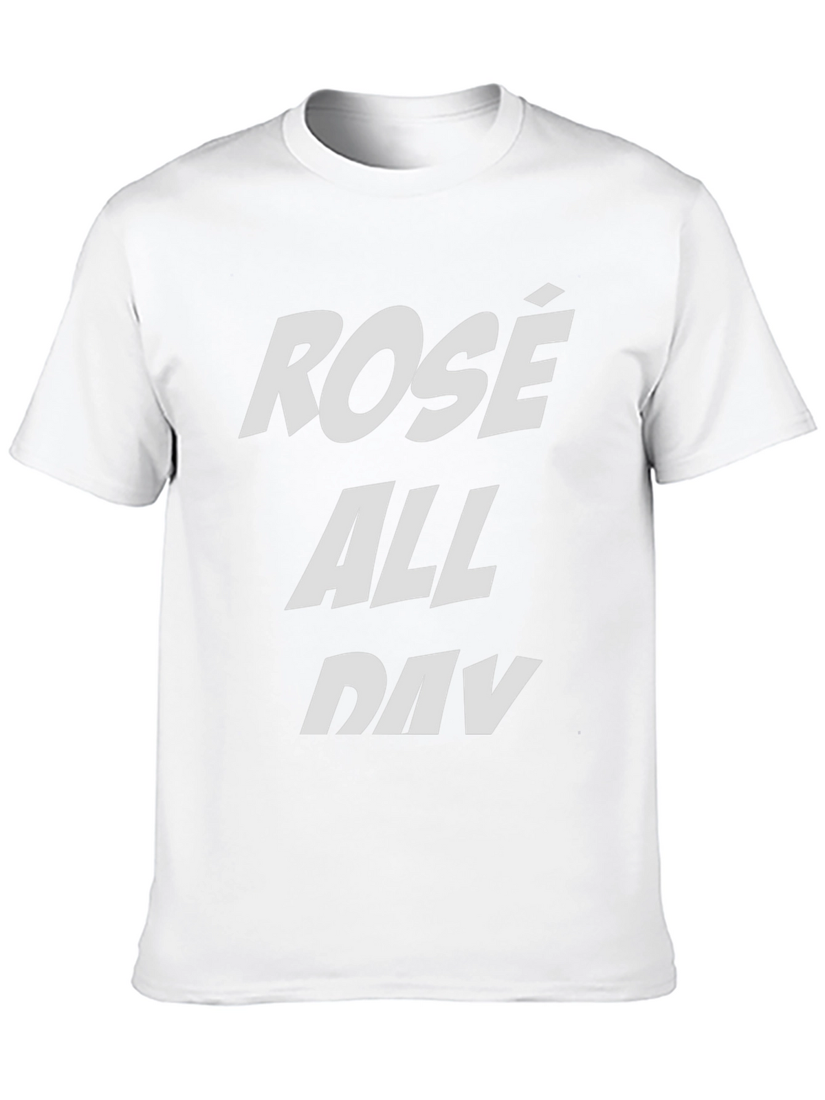 Rosé All Day Black Graphic Tee