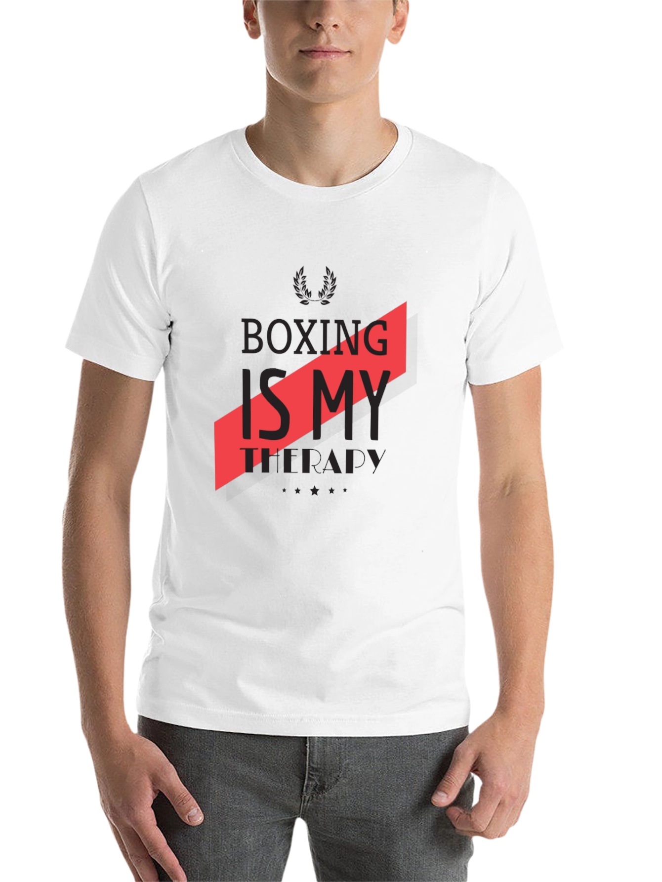 Boxing Is My Therapy Graphic Tee