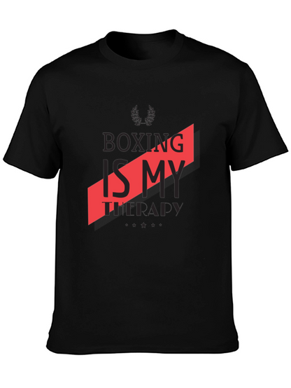 Boxing Is My Therapy Graphic Tee