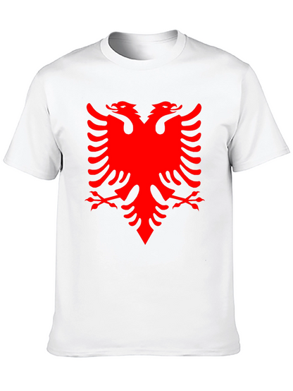 Albanian Eagle Graphic Tee - Black