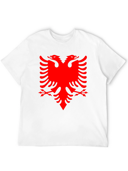 Albanian Eagle Graphic Tee - Black