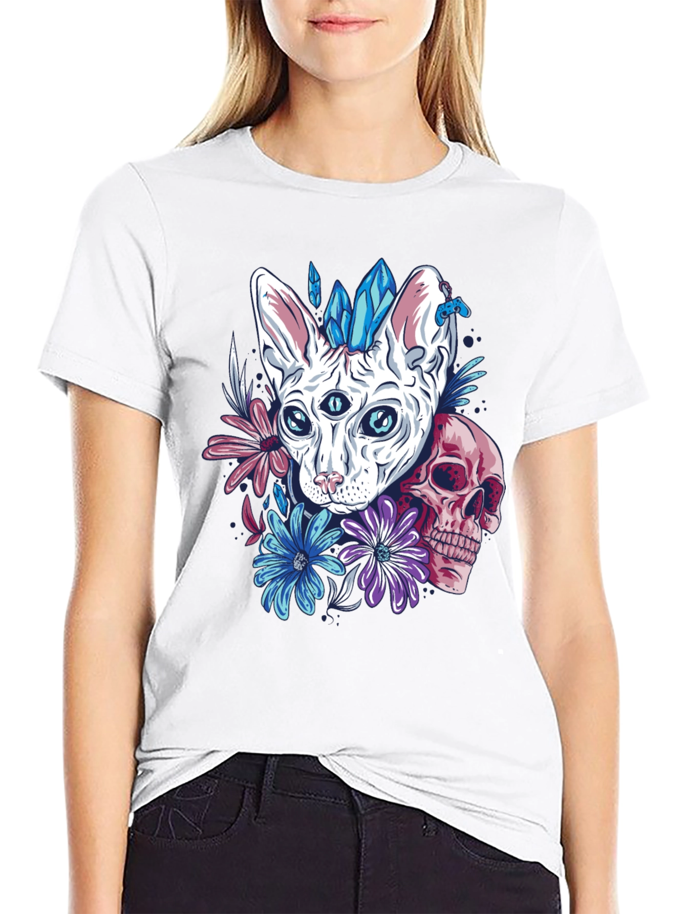 Mystic Cat Graphic Tee