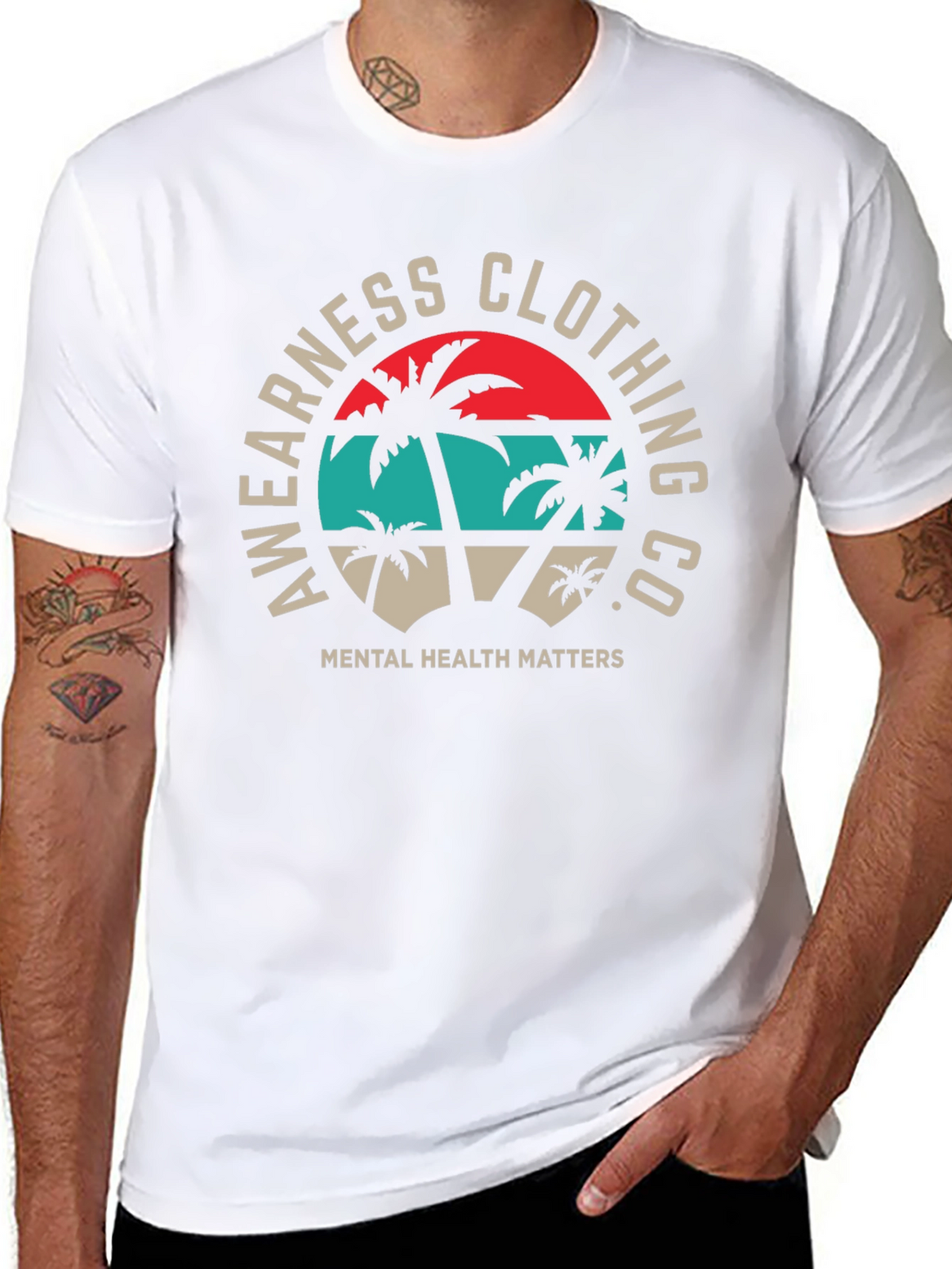 Awareness Clothing Co. Mental Health Tee