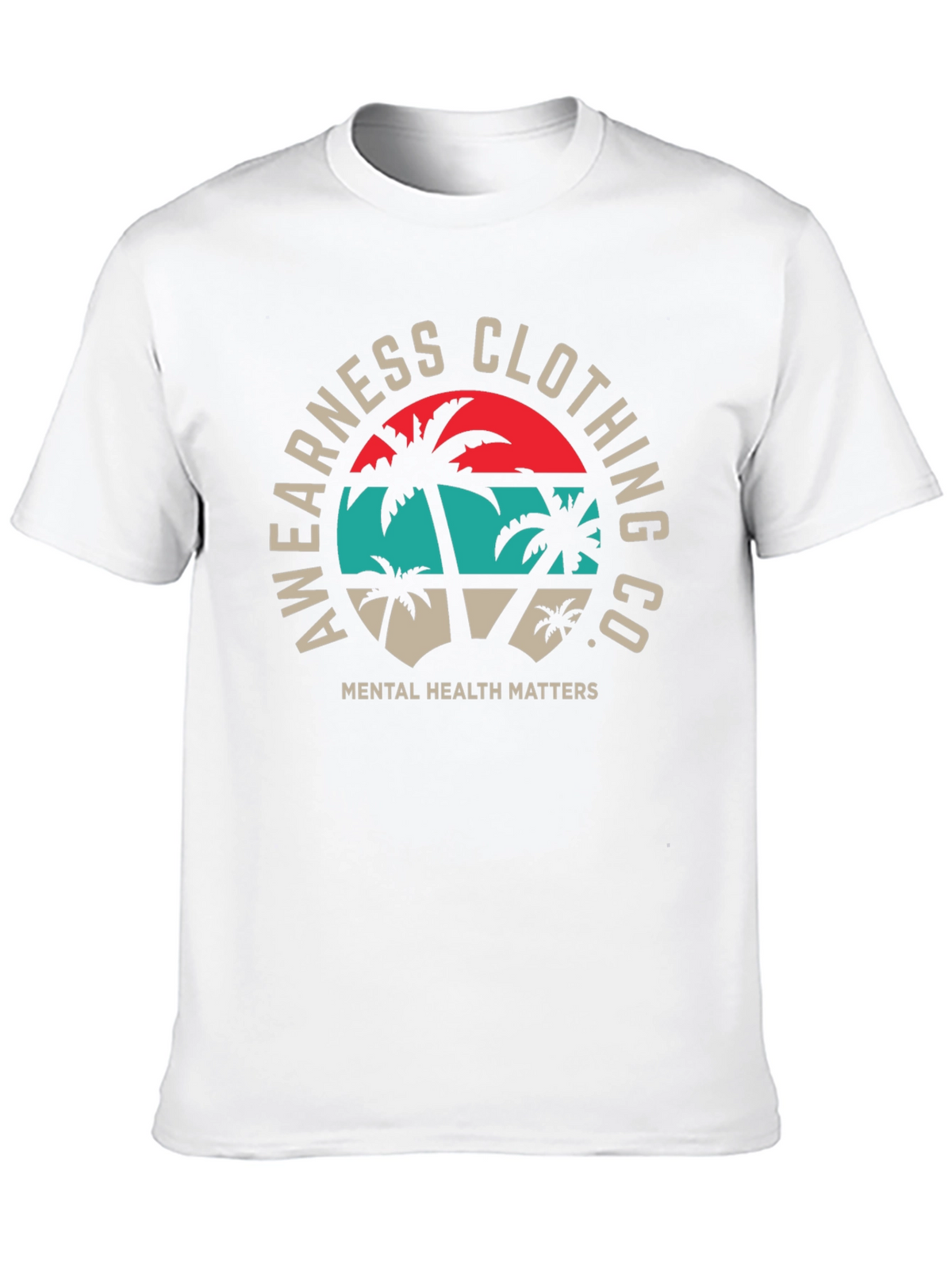 Awareness Clothing Co. Mental Health Tee