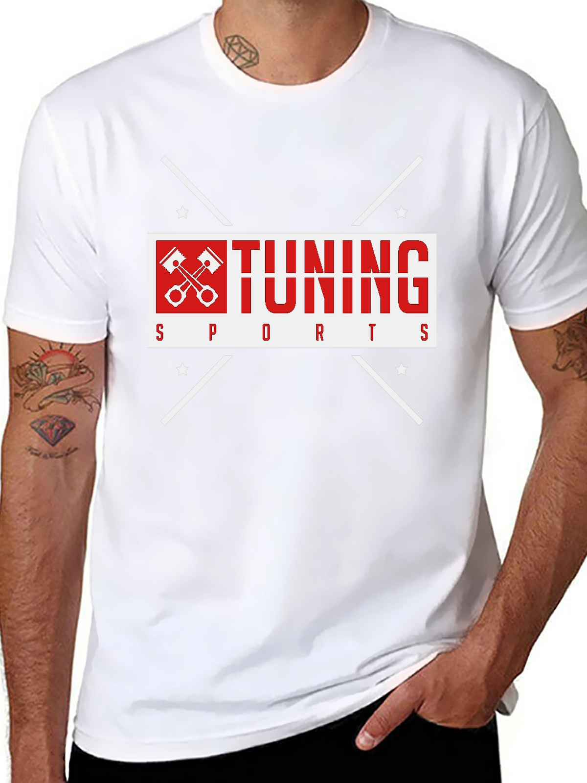 Tuning Sports Black T-Shirt