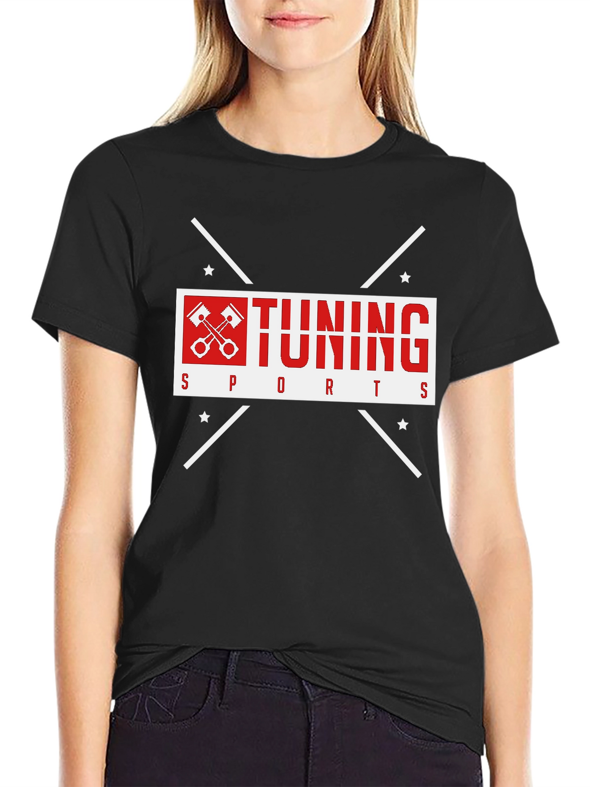 Tuning Sports Black T-Shirt