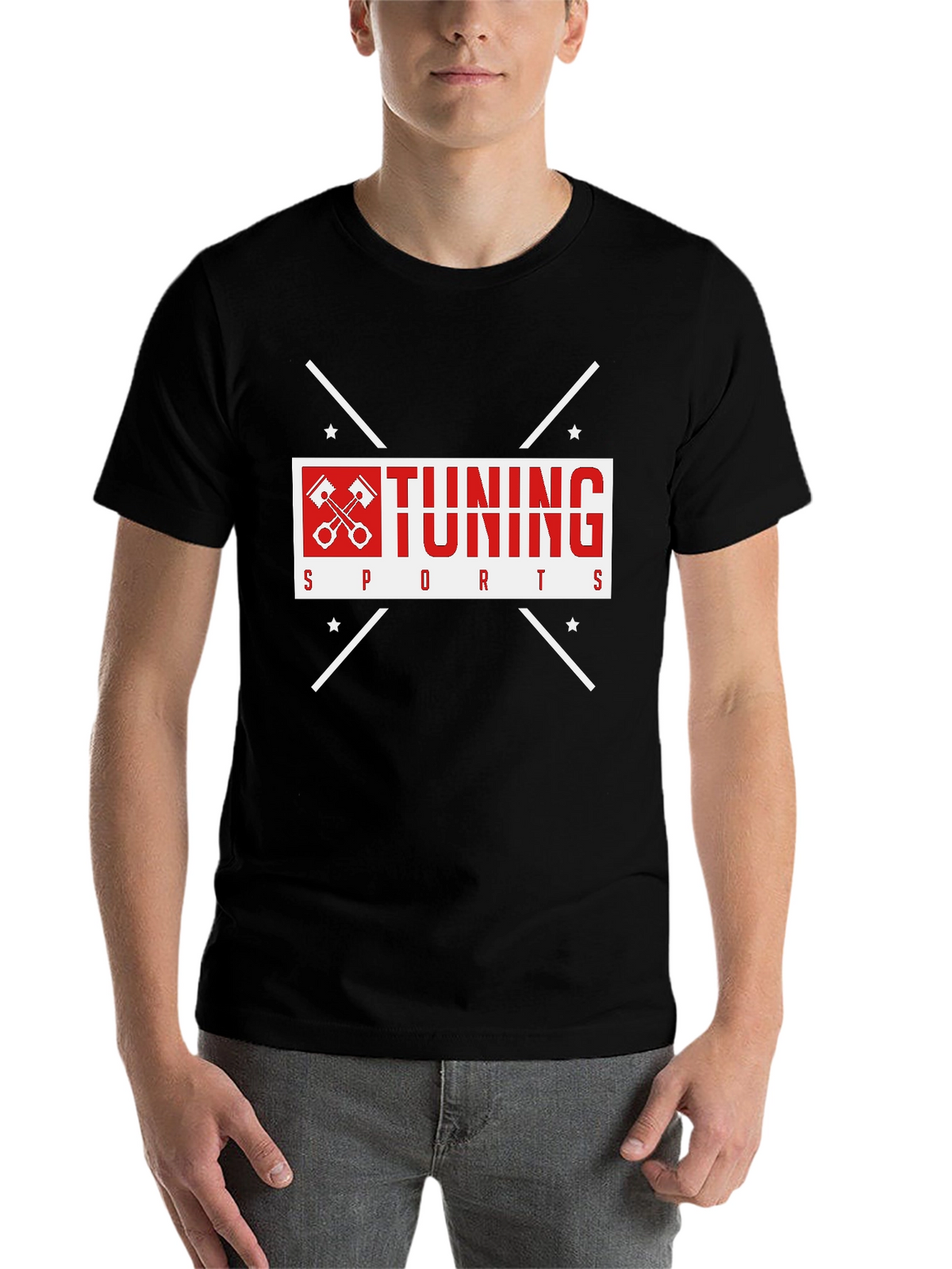 Tuning Sports Black T-Shirt