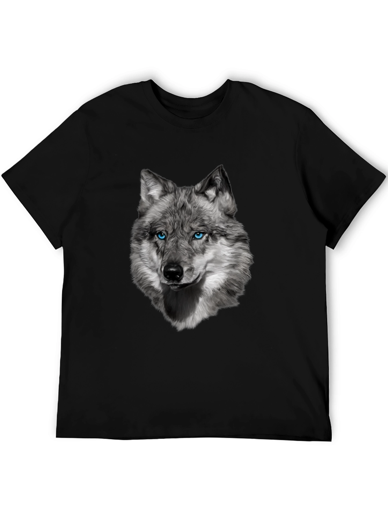 Wolf Graphic Tee - Cool Animal Print Shirt