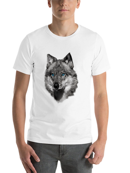 Wolf Graphic Tee - Cool Animal Print Shirt