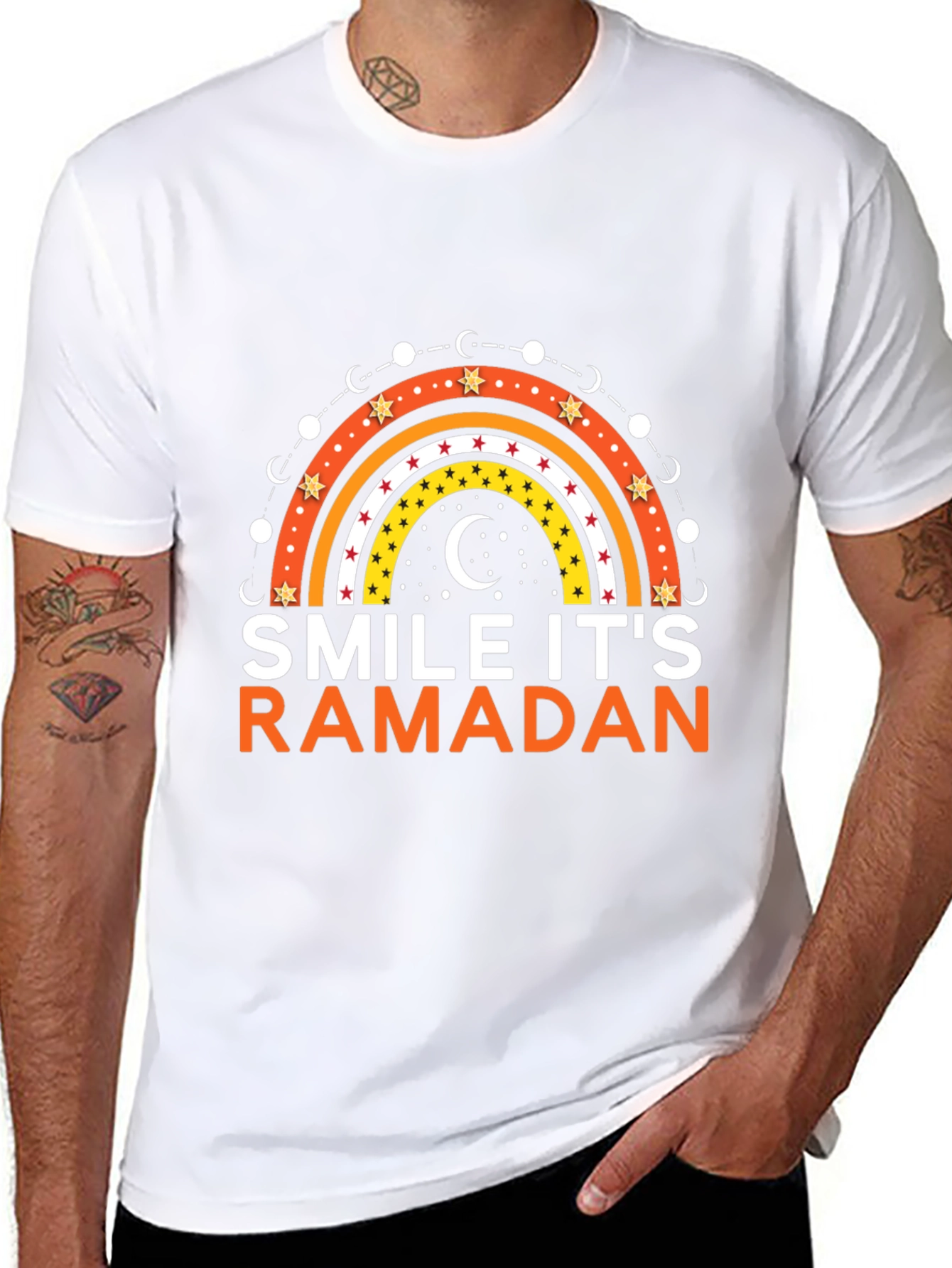 Smile Its Ramadan Graphic Tee