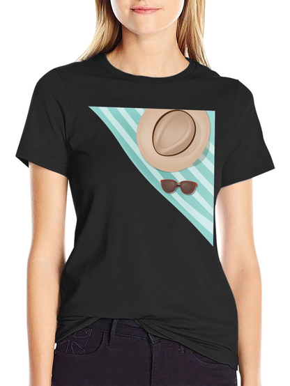 Beach Day Graphic Tee - Black