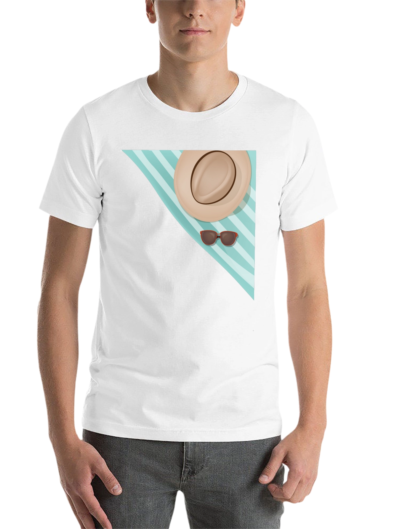 Beach Day Graphic Tee - Black