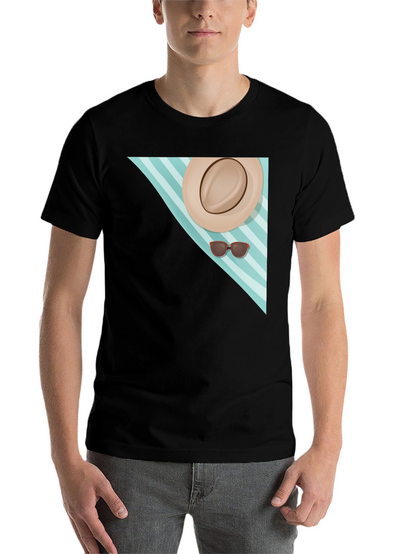 Beach Day Graphic Tee - Black
