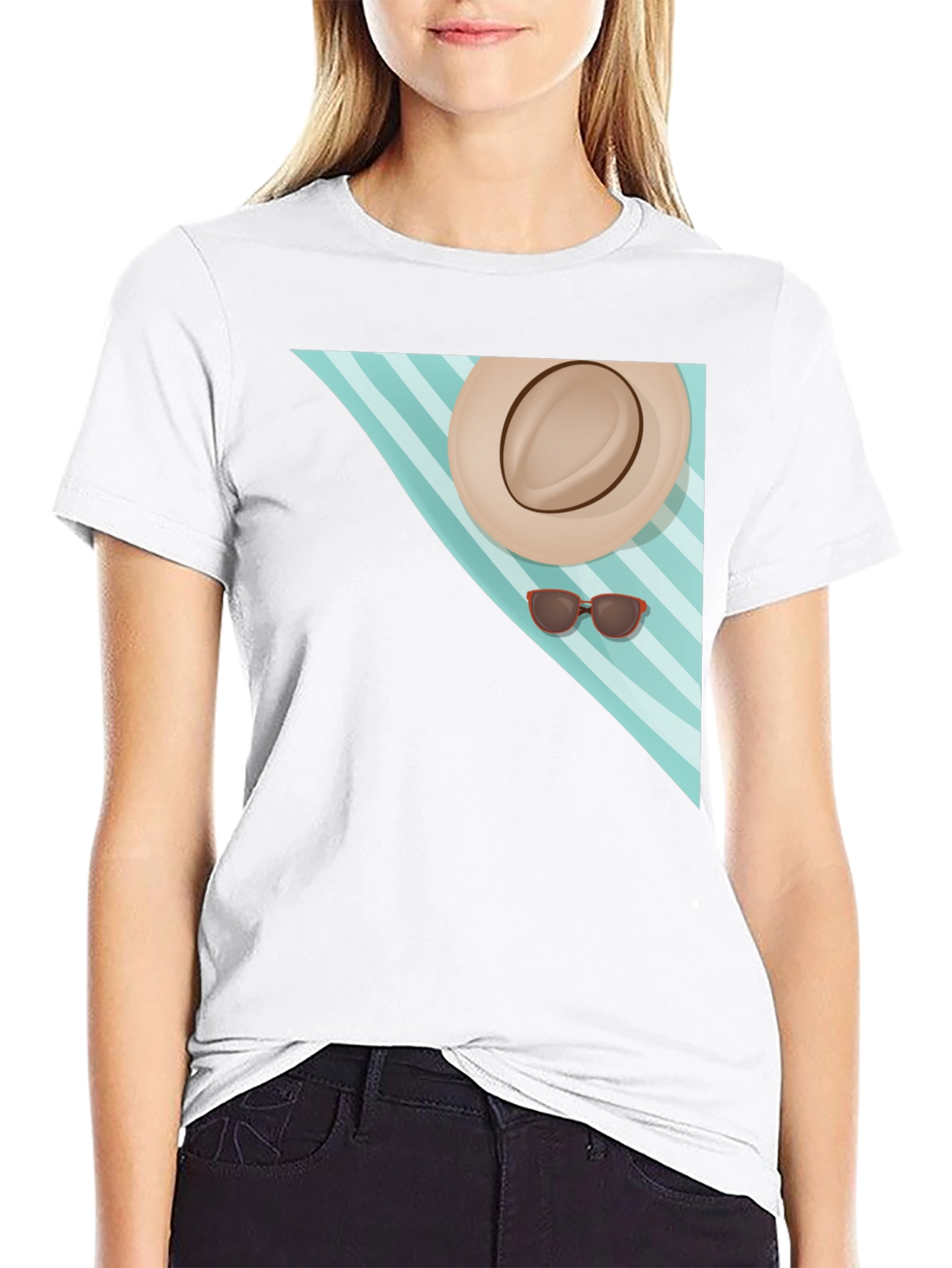 Beach Day Graphic Tee - Black