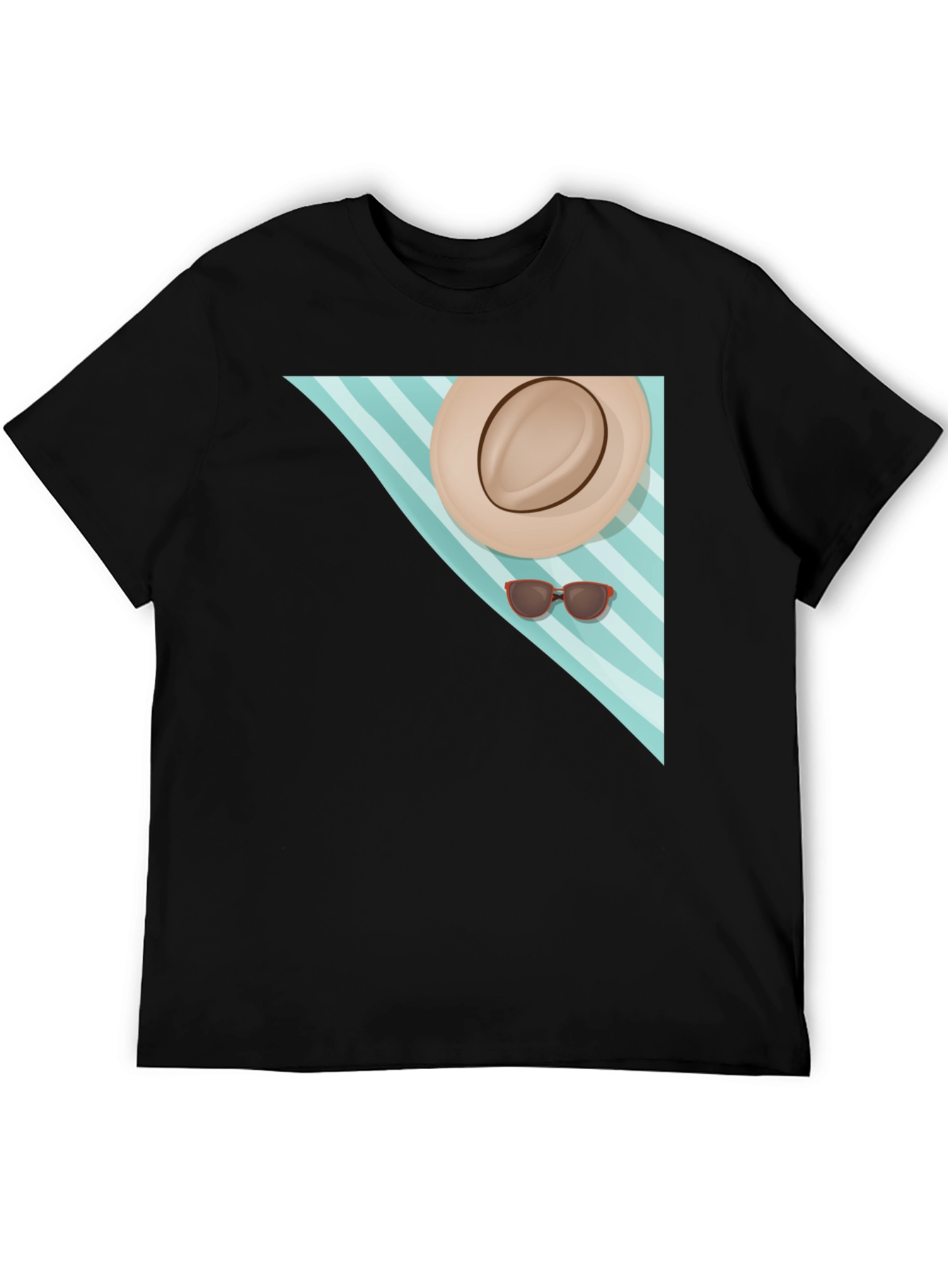 Beach Day Graphic Tee - Black