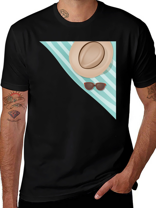 Beach Day Graphic Tee - Black