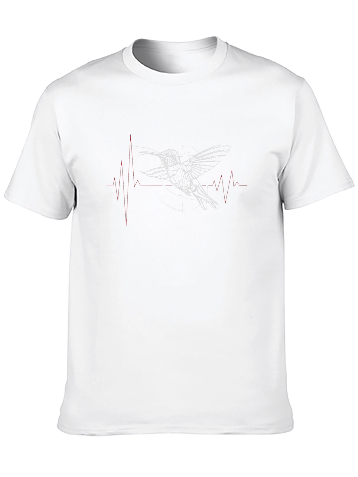 Hummingbird Heartbeat Graphic T-Shirt