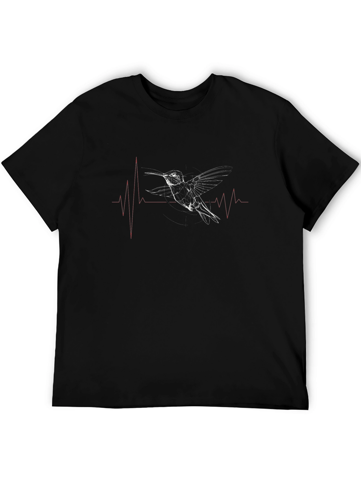 Hummingbird Heartbeat Graphic T-Shirt