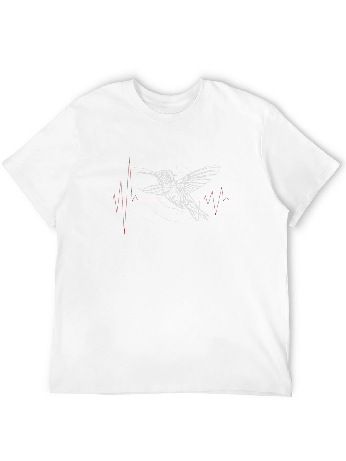 Hummingbird Heartbeat Graphic T-Shirt