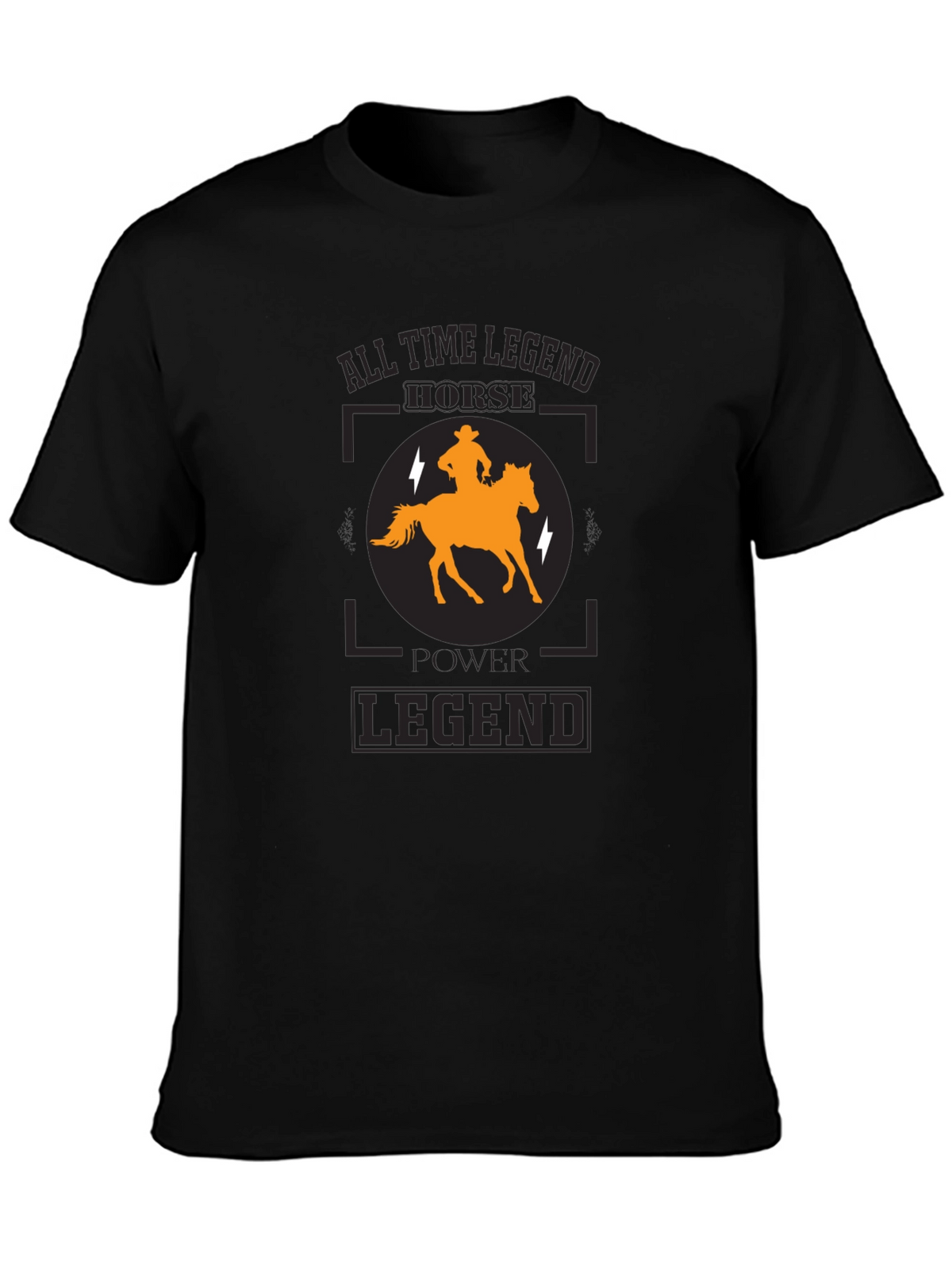 All Time Legend Horse Power Graphic T-Shirt