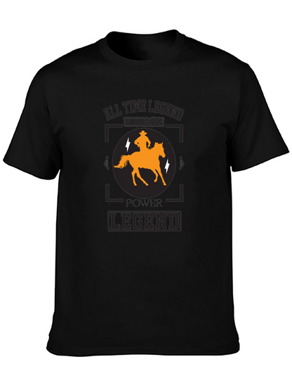 All Time Legend Horse Power Graphic T-Shirt