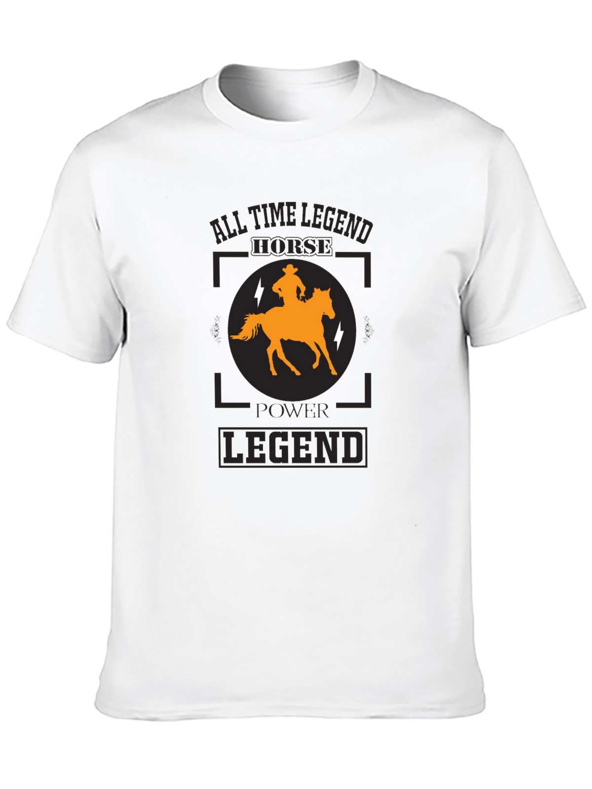 All Time Legend Horse Power Graphic T-Shirt