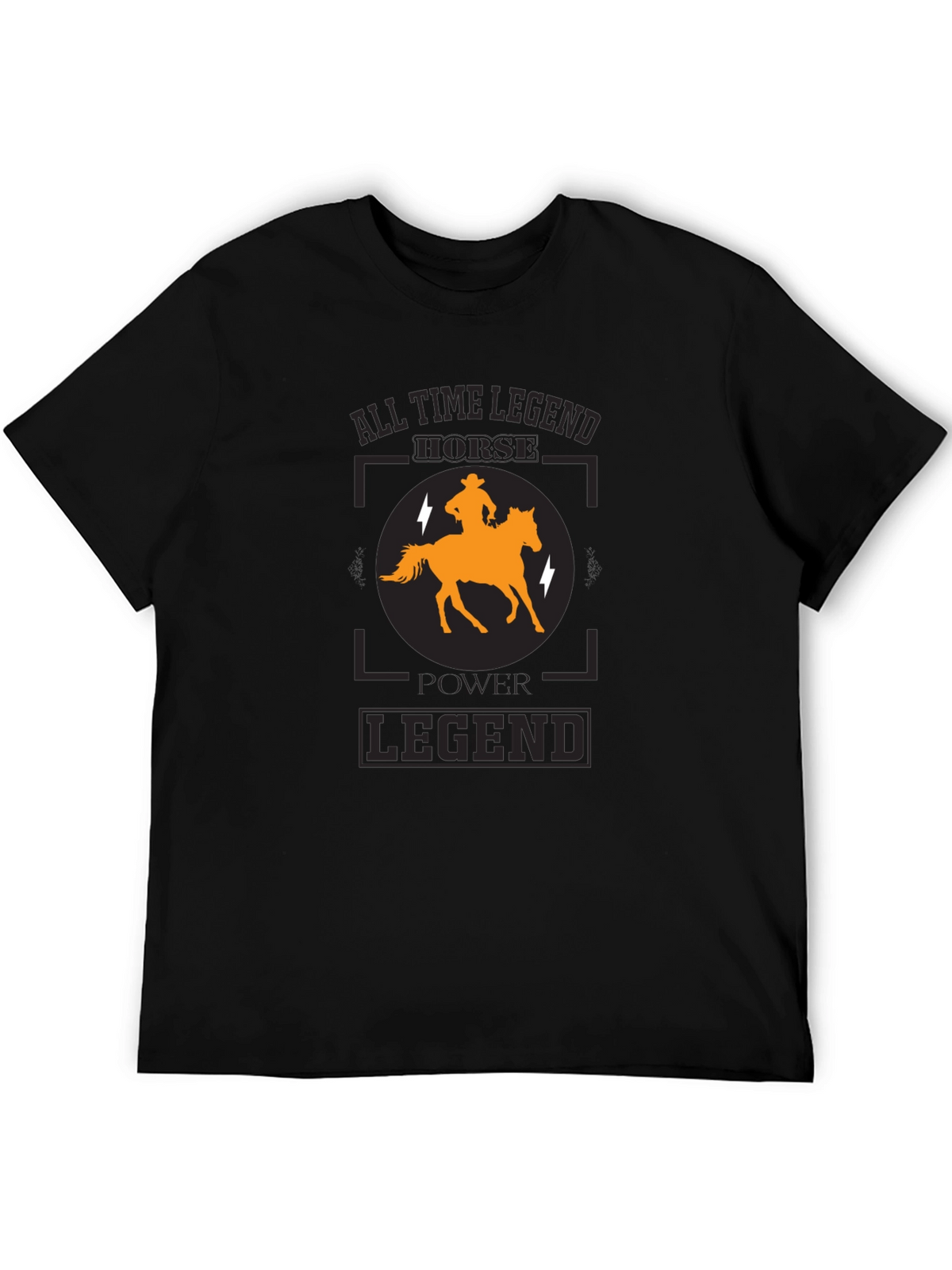 All Time Legend Horse Power Graphic T-Shirt