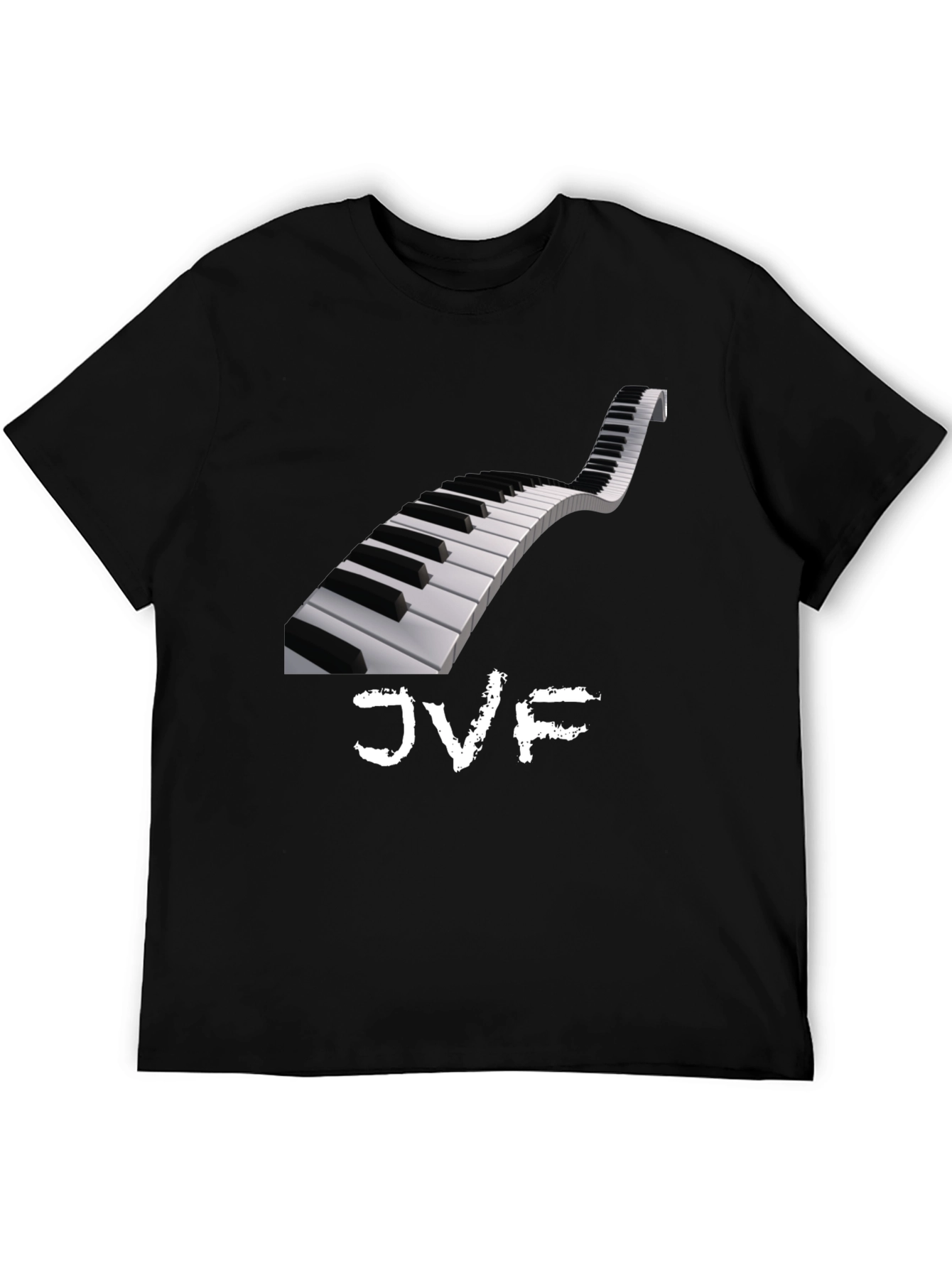 Piano Keys Graphic Tee - JVF Music Shirt