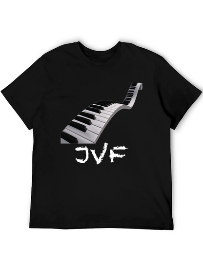 Piano Keys Graphic Tee - JVF Music Shirt