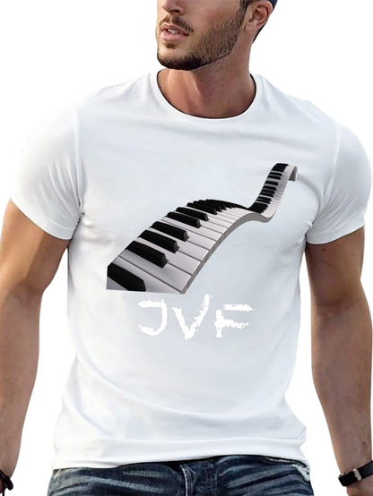 Piano Keys Graphic Tee - JVF Music Shirt