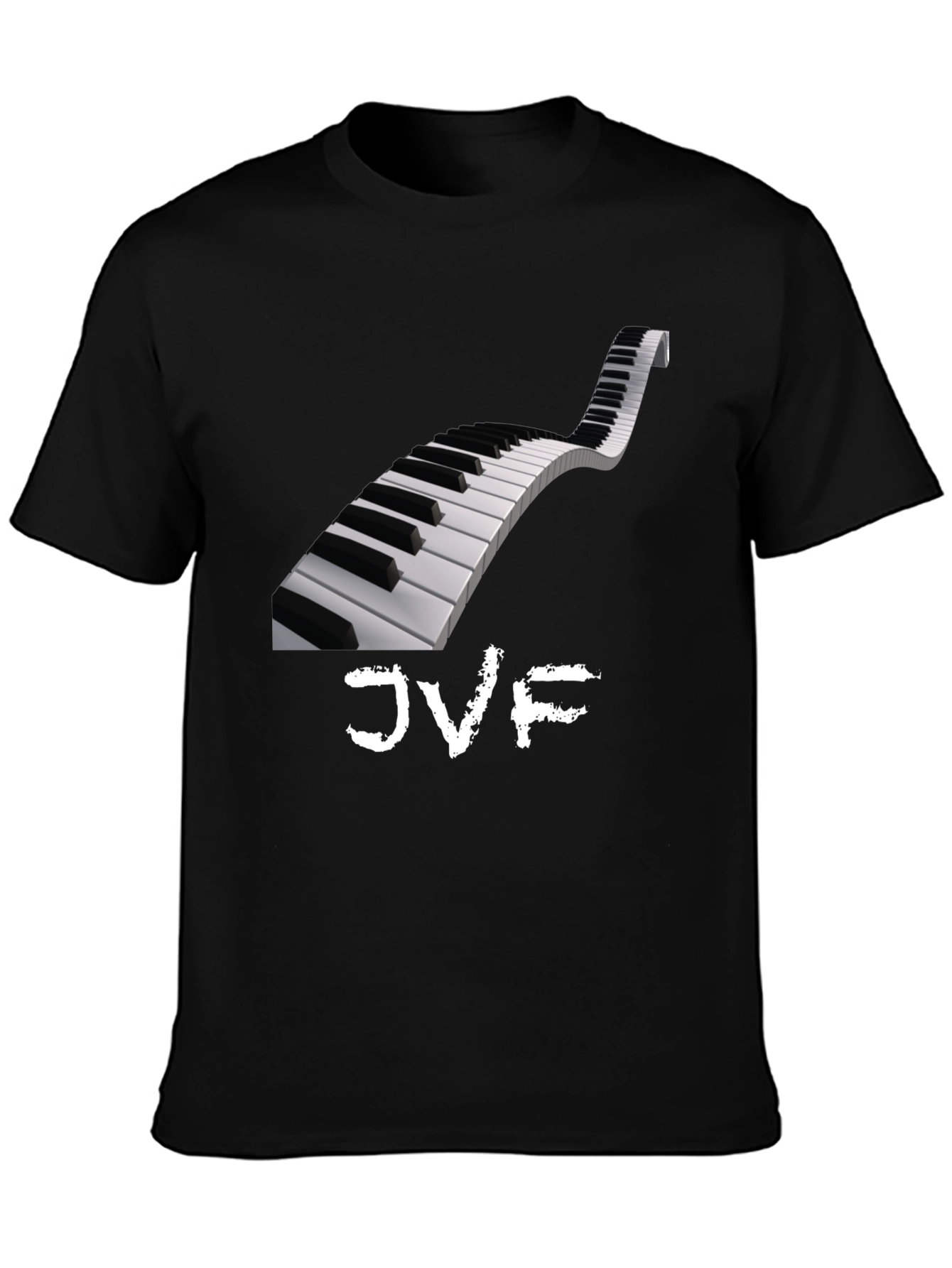 Piano Keys Graphic Tee - JVF Music Shirt