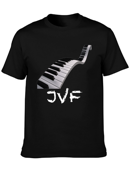 Piano Keys Graphic Tee - JVF Music Shirt