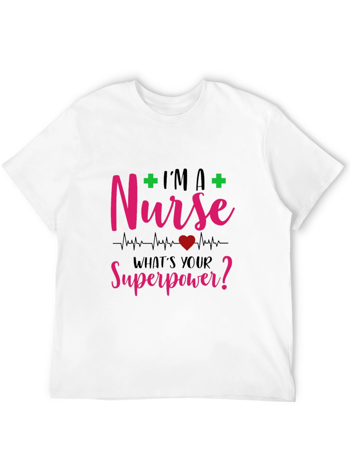 Nurse Superpower Graphic T-Shirt
