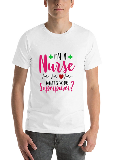 Nurse Superpower Graphic T-Shirt
