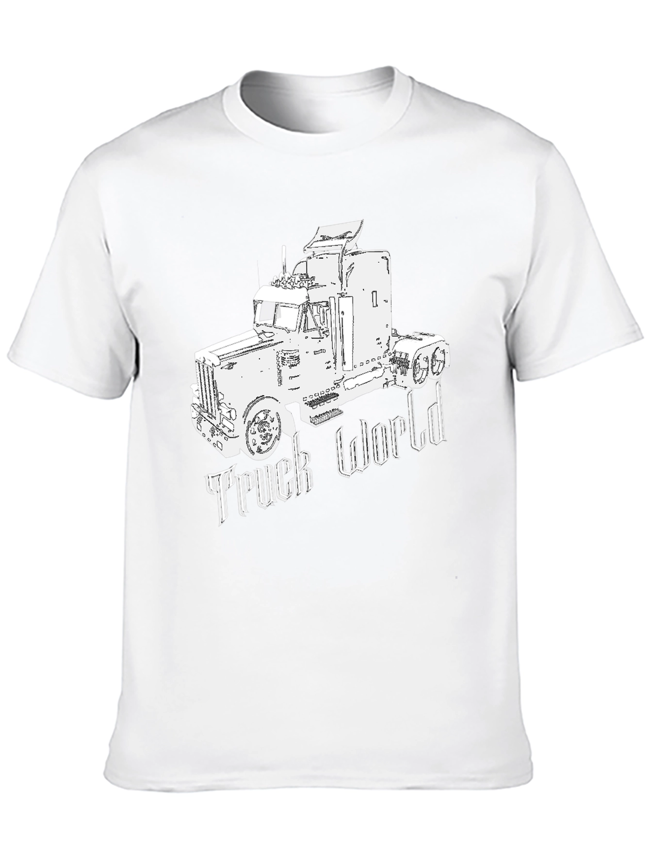 Truck World Black T-Shirt