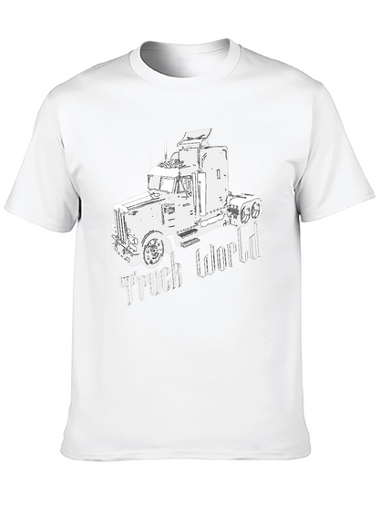 Truck World Black T-Shirt