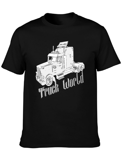 Truck World Black T-Shirt