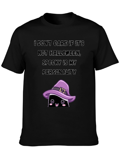 Spooky Personality Graphic T-Shirt - Halloween Everyday Tee