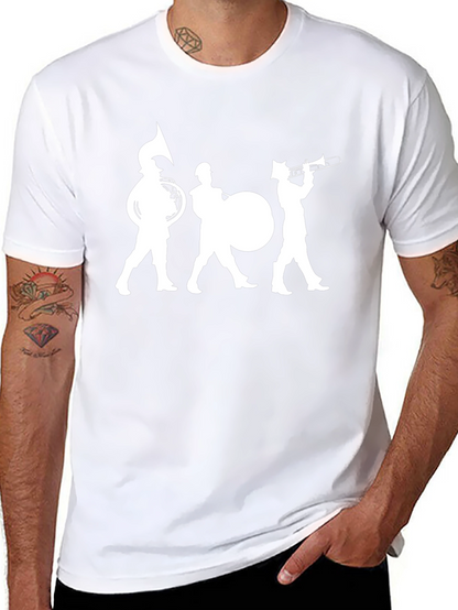 Marching Band Graphic Tee - Black