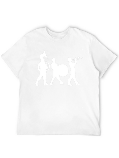 Marching Band Graphic Tee - Black