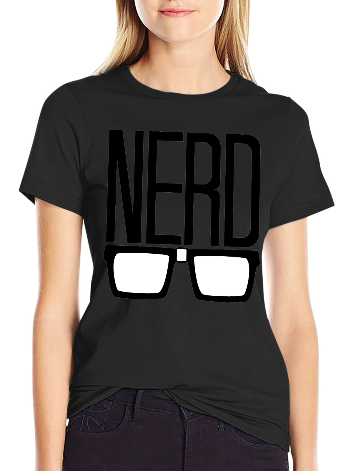 Nerd Glasses T-Shirt - Geek Chic Tee