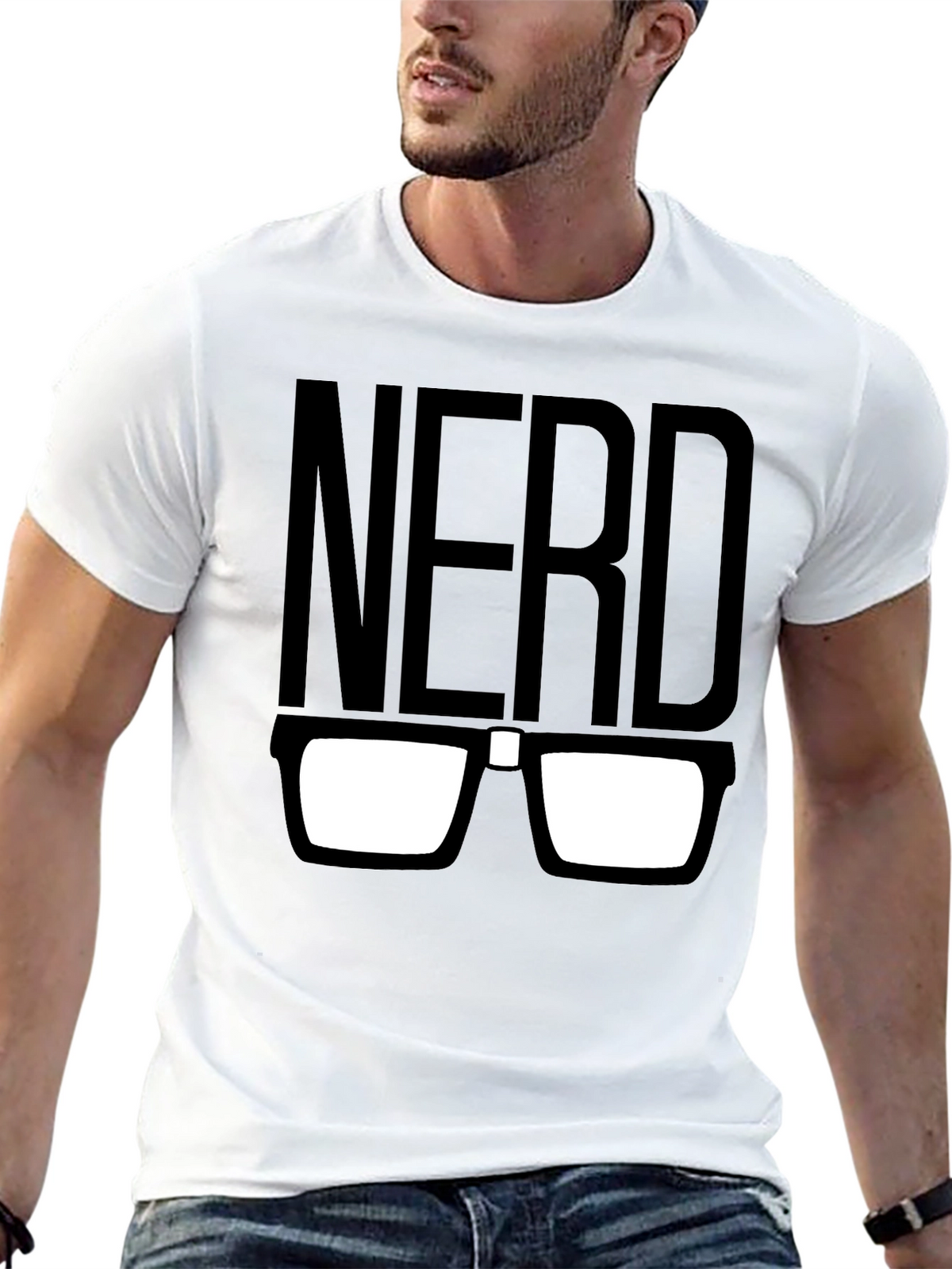 Nerd Glasses T-Shirt - Geek Chic Tee
