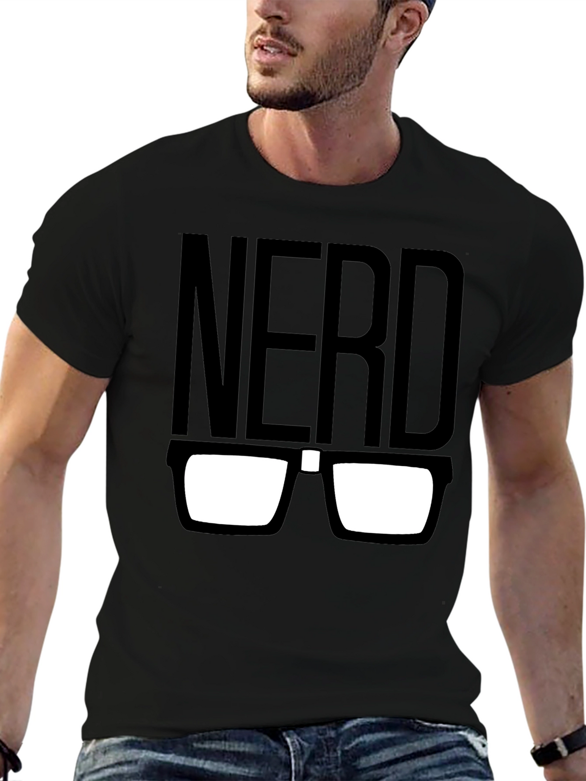 Nerd Glasses T-Shirt - Geek Chic Tee